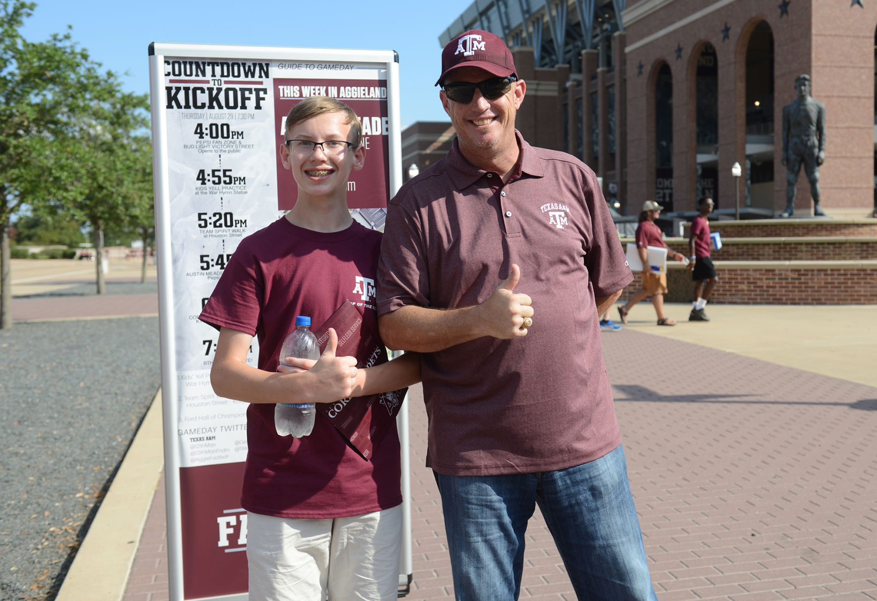 Texas A&M vs. Texas State football tailgates